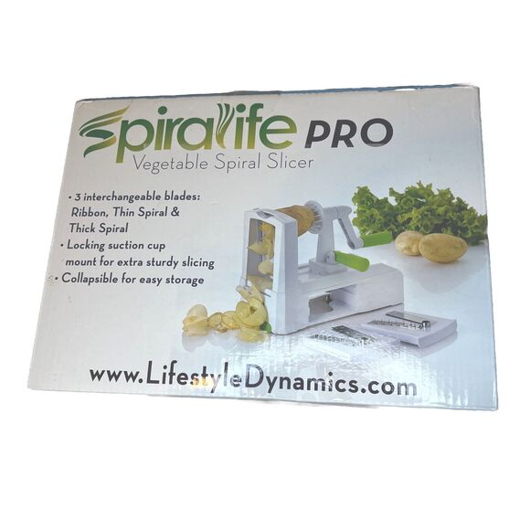 SpiraLife Pro Vegetable Spiralizer Professional Spiral Vegetable Slicer - Picture 3 of 7